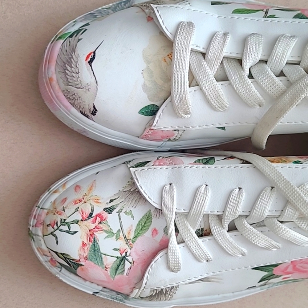 New Look women's leather sneakers - Picture 3 of 9